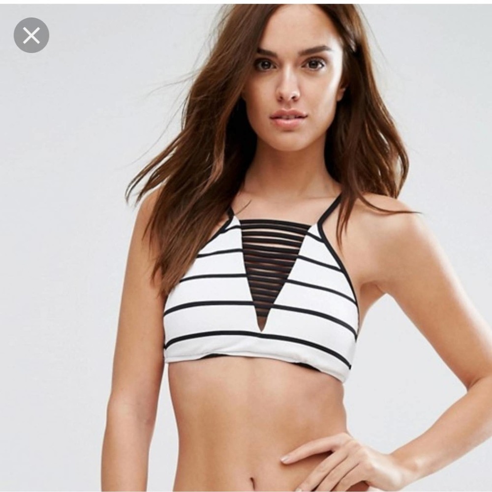 NWT Seafolly Stripe Tank Bikini Top (US 6)
